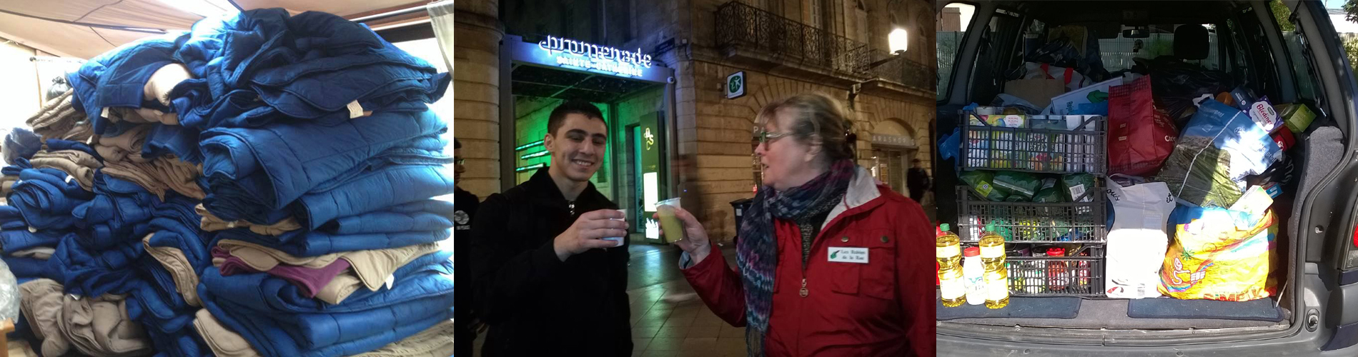 Les robins de la rue, aide aux sans abri